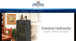 Desktop Screenshot of freedomsafes.com